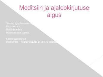Filosoofia ja teadus #7