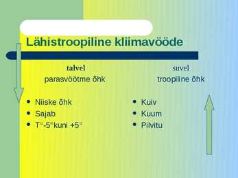Kliimavöötmed #13