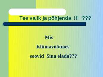 Kliimavöötmed #15