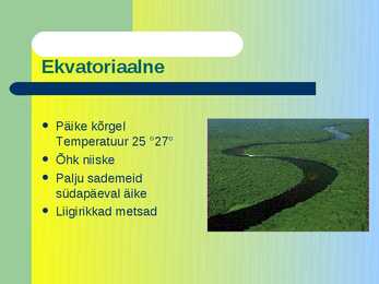 Kliimavöötmed #3