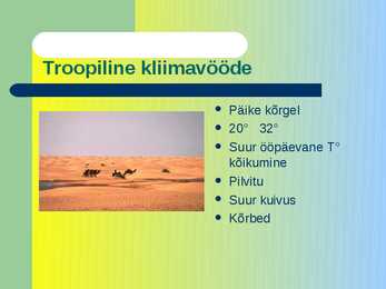 Kliimavöötmed #5