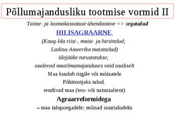 Majandusharud #3