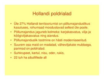 Intensiivse põllumajandusega piirkondade maastikumustrid #4