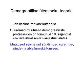 Rahvastik-tööjõud ja tarbijad #18