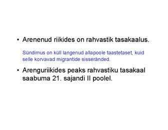 Rahvastik-tööjõud ja tarbijad #27