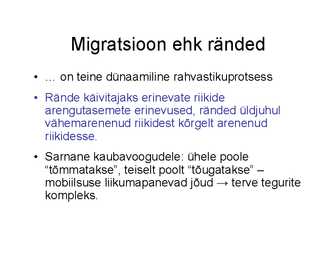 Rahvastik-tööjõud ja tarbijad #29
