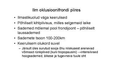Tuulest ja ilmaennustamisest #20