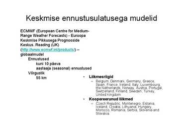 Tuulest ja ilmaennustamisest #26