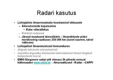 Tuulest ja ilmaennustamisest #34
