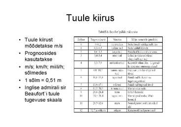 Tuulest ja ilmaennustamisest #41