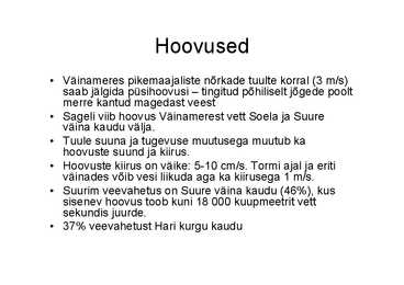 Tuulest ja ilmaennustamisest #53