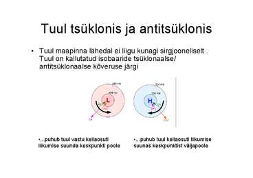 Tuulest ja ilmaennustamisest #9