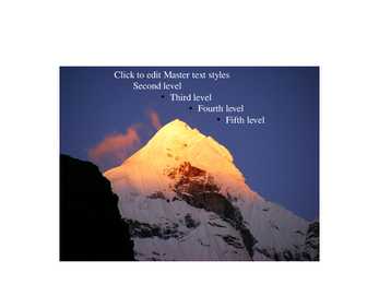 Indian mountains #11