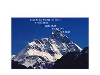 Indian mountains #3