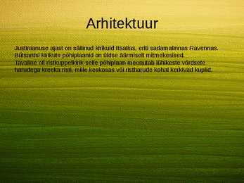 Bütsantsi arhitektuur #3