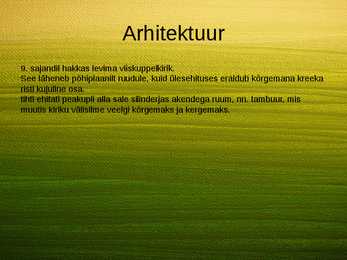 Bütsantsi arhitektuur #5