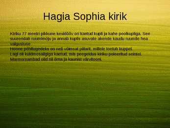 Bütsantsi arhitektuur #6