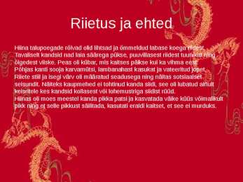 Hiina kultuur #13