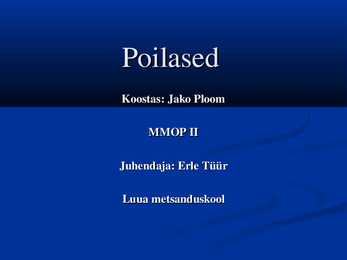 Poilased
