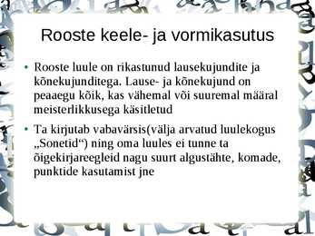 Jürgen Rooste luule #4