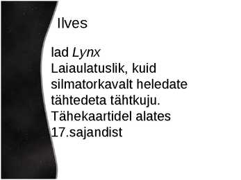 Taevas-tähtkujud-nende kirjeldus ja vaadeldavus #12