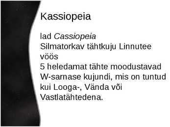 Taevas-tähtkujud-nende kirjeldus ja vaadeldavus #18