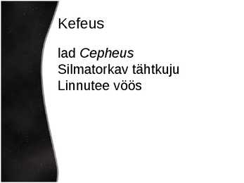 Taevas-tähtkujud-nende kirjeldus ja vaadeldavus #20