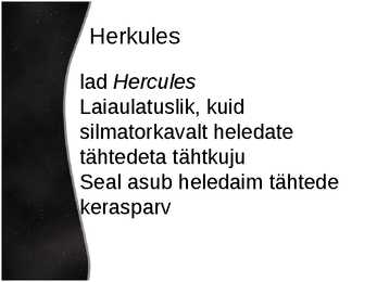 Taevas-tähtkujud-nende kirjeldus ja vaadeldavus #10
