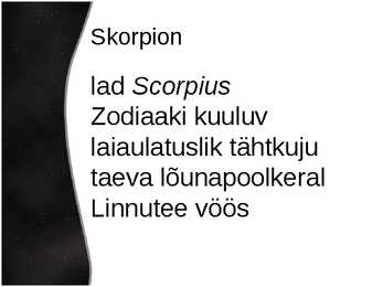 Taevas-tähtkujud-nende kirjeldus ja vaadeldavus #91
