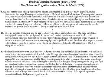 Kuningas Oidipuse konspekt #12