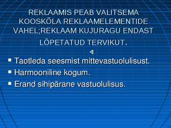 Reklaampsühholoogia kuldreeglid #12