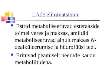 Lokaalanesteetikumid #16