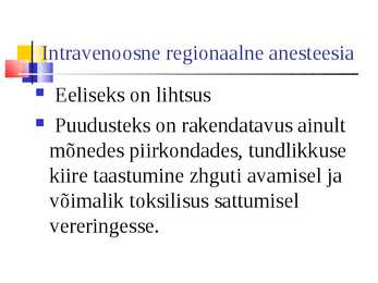 Lokaalanesteetikumid #26