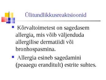 Lokaalanesteetikumid #30