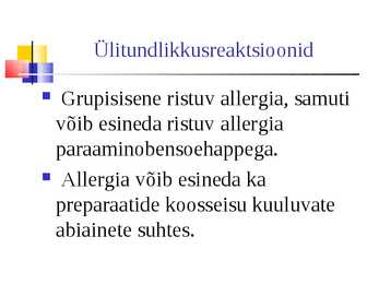 Lokaalanesteetikumid #31