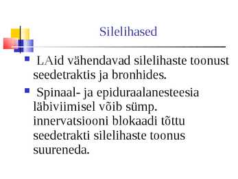 Lokaalanesteetikumid #35