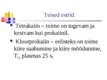 Lokaalanesteetikumid #39