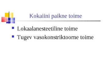 Lokaalanesteetikumid #46