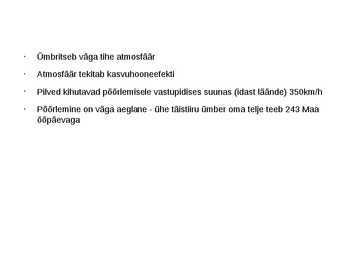 VEENUS ettekanne #5