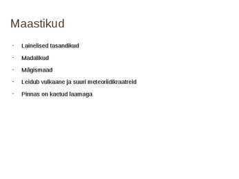 VEENUS ettekanne #6
