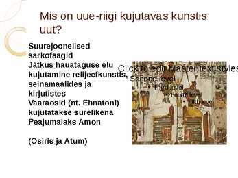 Uue riigi arhitektuur-kujutav kunst-Vana-Egiptus #11