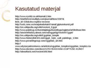 Uue riigi arhitektuur-kujutav kunst-Vana-Egiptus #20