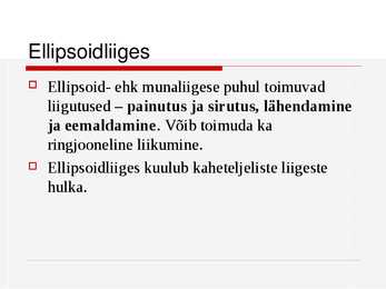 Liigeste liikuvus #4