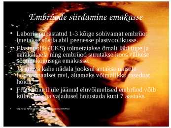 Kunstlik viljastamine #5