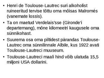 Toulouse-Lautrec #4