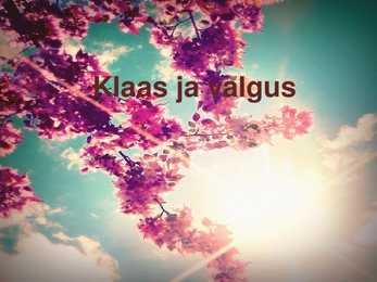 Klaas ja valgus