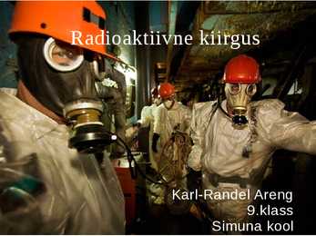 Radioaktiivne kiirgus