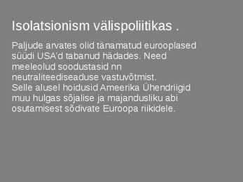 Usa peatükk 9 klass #12