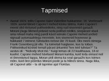 Al Capone #8