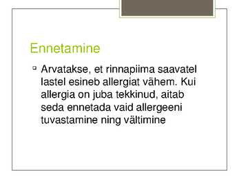 Allergia #11